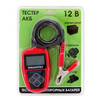 Тестер Вымпел BA 101 (10-200 Ач, 9-15В, цифровой)