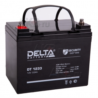Delta DT 1233, 12V 33Ah (196x130x155)