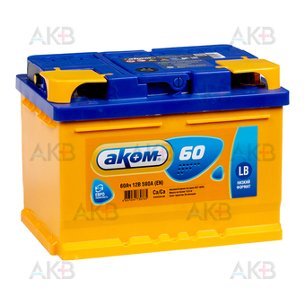 Аком LB 60Е обр.п 60Ач 590A (242x175x175)