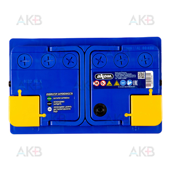 Автомобильный аккумулятор Аком LB 74Е обр.п 74Ач 700A (278x175x175) низкий. Фото 1