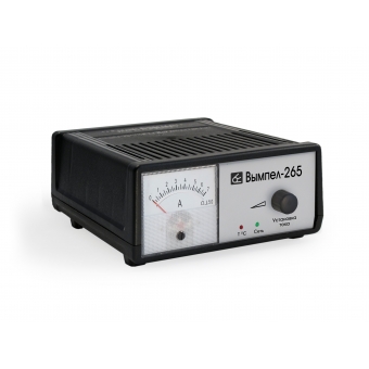 Зарядное устройство Вымпел 265 (автомат/ручн, 0-7A, 12В, стрелочный амперм.). Фото 2