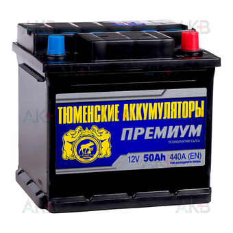 Tyumen Battery Premium 50 Ач обр. пол. 440A (207x175x190)