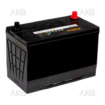 Автомобильный аккумулятор Delkor 115D31R (100L 800A 306x173x225). Фото 2
