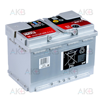 Автомобильный аккумулятор Fiamm Titanium Pro 80 Ач 730A обр. пол. (278x175x190) L3 80P. Фото 2