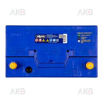 Автомобильный аккумулятор Аком Asia+EFB 90E 12V 90Ач 850A обр. пол. (306х173х225). Фото 1
