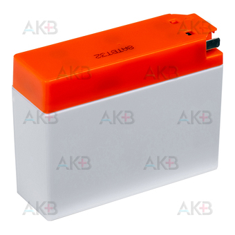 Мото аккумулятор Delta CT 12025, 12V 2.5Ah, 40А (114x39x86) YT4B-BS. Фото 2