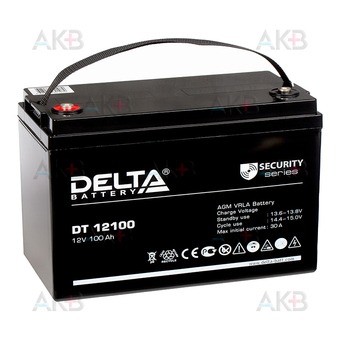 Delta DT 12100, 12V 100Ah (330x173x214)