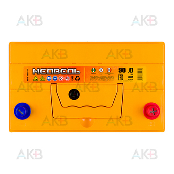 Автомобильный аккумулятор Медведь 105D31L 90 Ач 780A о.п. (306x173x225) ca/ca Silver Asia. Фото 1