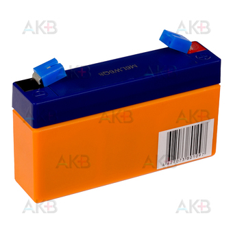 Аккумуляторная батарея Delta DTM 6012, 6V 1.2Ah (97x24x52). Фото 2