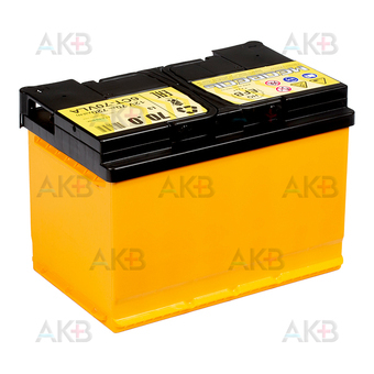 Автомобильный аккумулятор Медведь EFB 70 Ач 720A о.п. (278x175x190). Фото 2