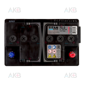 Автомобильный аккумулятор Titan Euro Silver 70R 720A 278x175x190. Фото 1