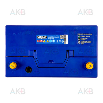 Автомобильный аккумулятор Аком Asia 90Е 12V 90Ач 800A обр. пол. (306x173x225) 105D31L. Фото 1