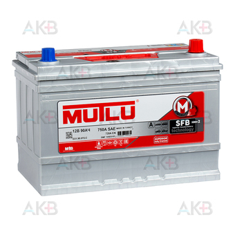Mutlu SFB 2 105D31FL 90 Ач 720A обр. пол. (306x175x224) D31.90.072.C