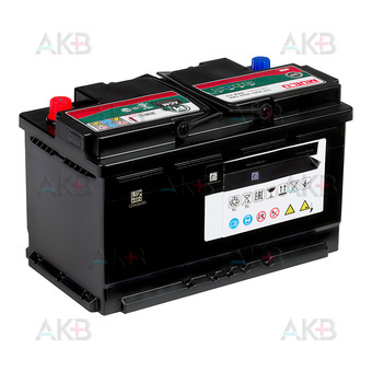 Автомобильный аккумулятор Mutlu AGM 80 Ач 800A обр. пол. (315x175x190) AGM.L4.80.080.A. Фото 2