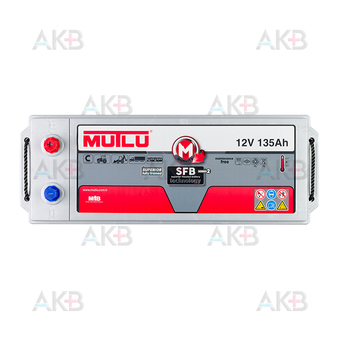 Автомобильный аккумулятор Mutlu SFB 135 Ач 950A обр. пол. 510x189x195. Фото 1