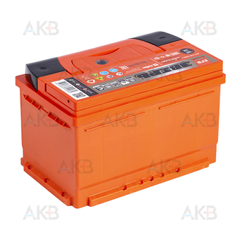 Автомобильный аккумулятор Зверь EFB 74Ач 750A обр. пол. (276x175x175) ZVEFB 74-З-R. Фото 2