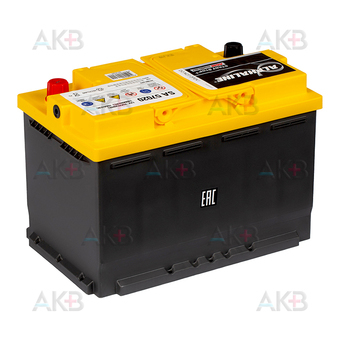 Автомобильный аккумулятор Alphaline AGM 70 L3 760A (278x175x190) AX 57020. Фото 2