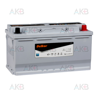 Delkor AGM 95 Ач 900A (353х175х190) LN5