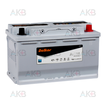 Delkor AGM 80 Ач 800A (315х175х190) LN4