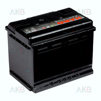 Автомобильный аккумулятор HARD 62 Ач 640A п.п. (242x175x190) ca/ca silver. Фото 2