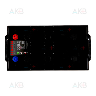 Автомобильный аккумулятор HARD 225 Ач 1300A о.п. (518х274х237) calcium plus. Фото 1