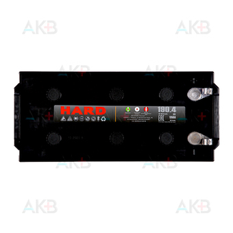 Автомобильный аккумулятор HARD 190 Ач 1350A п.п. болт (518х228х238) calcium plus. Фото 1