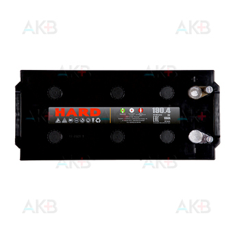 Автомобильный аккумулятор HARD 190 Ач 1350A п.п. конус (518х228х238) calcium plus. Фото 1