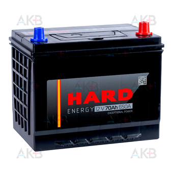 HARD Asia 85D26L 70 Ач 650A о.п. (260x173x225) ca/ca Silver
