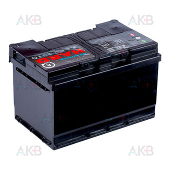 Автомобильный аккумулятор HARD EFB 74 Ач 740A о.п. (278x175x175) низк.. Фото 2
