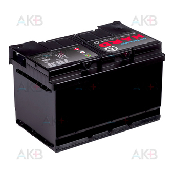Автомобильный аккумулятор HARD EFB 70 Ач 700A о.п. (278x175x175) низк.. Фото 2