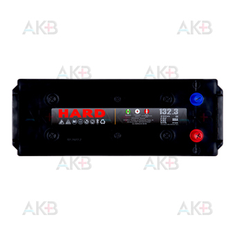 Автомобильный аккумулятор HARD 132 Ач 980A о.п. (513х189х230) Calcium Plus. Фото 1