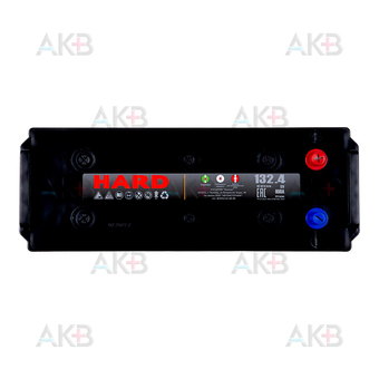 Автомобильный аккумулятор HARD 132 Ач 980A п.п. (513х189х230) Calcium Plus. Фото 1