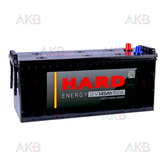 HARD 145 Ач 1150A п.п. (513х189х230) Calcium Plus