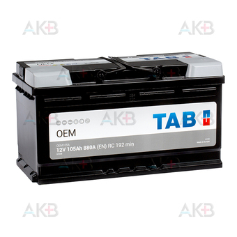 TAB OEM 105 Ah 880A обр. пол. (353x175x190) 61038
