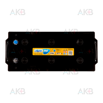 Автомобильный аккумулятор Аком 190 Ач прям. пол. 1200А (513x215x223). Фото 1