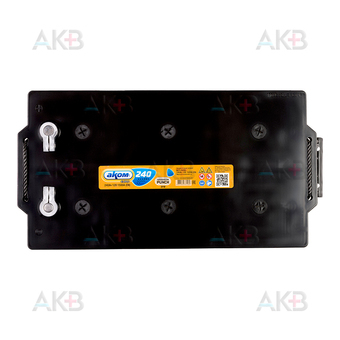 Автомобильный аккумулятор Аком + EFB 240E  12V Ач 240Aч 1500А обр. пол. (518x278x242). Фото 1