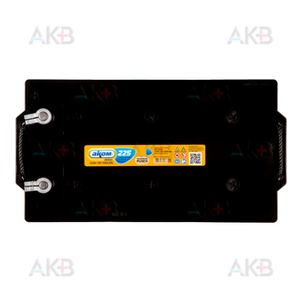 Автомобильный аккумулятор Аком 225E  12V 225Ач обр. пол. 1350А (513x274x242). Фото 1