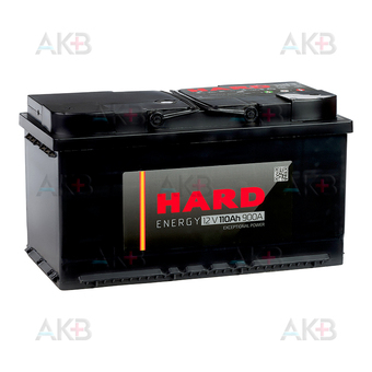 HARD 110 Ач 900A п.п. (353x175x190) ca/ca silver