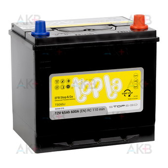 Topla EFB Stop-n-Go 65R (600A 232x173x227) 112260 56568