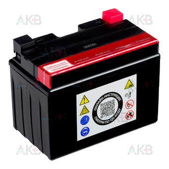 Мото аккумулятор RDrive YTZ12S-BS 12V 11,6Ah 210А прям. пол. AGM (150x87x110) eXtremal PLATINUM. Фото 2