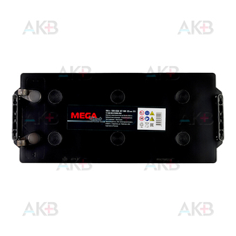 Автомобильный аккумулятор MEGA START 190 Ач 1200A п.п. (525х240х242) 6СТ-190N болт. Фото 1