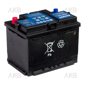 Автомобильный аккумулятор Rocket AGM L2 60Ah 640A обр пол. (242х175х190). Фото 2