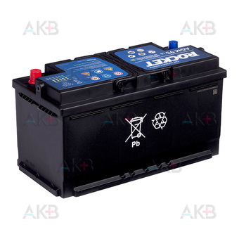 Автомобильный аккумулятор Rocket AGM L5 95Ah 850A обр пол. (353х175х190). Фото 2