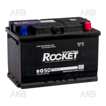Rocket 78Ah 720A обр. пол. (277x175x190) SMF 78L-L3