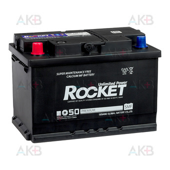 Rocket 78Ah 720A прям. пол. (277x175x190) SMF 78R-L3