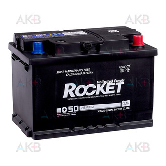 Rocket 75Ah 670A обр. пол. (277x175x190) SMF 75L-L3
