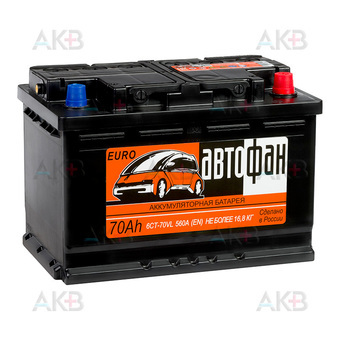 Автофан 70R 560A 278x175x190