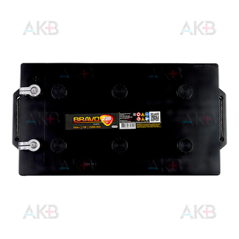 Автомобильный аккумулятор BRAVO 225Ач обр. пол. 1350А (518x274x242) 6СТ-225 VL Euro. Фото 1