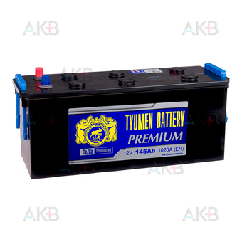 Tyumen Battery Premium 145 Ач обр. пол. 1020A (513x190x230)