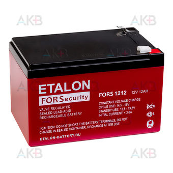 ETALON FORS 1212 (12V 12 Aч 151x98x101)